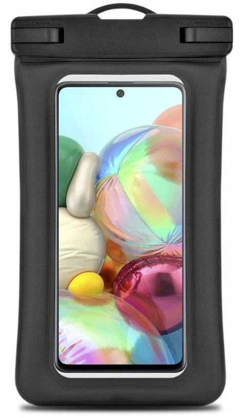 Oem Vandeniui atsparus dėklas telefonui with plastikas closing AIRBAG juodos spalvos