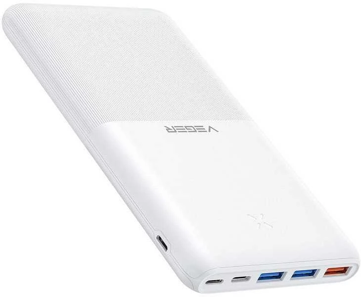 Powerbank Veger (W2060) PD QC3.0 3A 20W 20000 mAh juodas