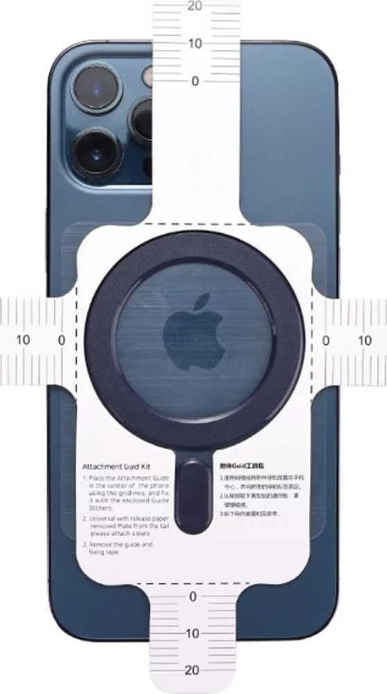 Tech-Protect MagMat MagSafe magnetic ring universal – dėklas telefonui juodos spalvos
