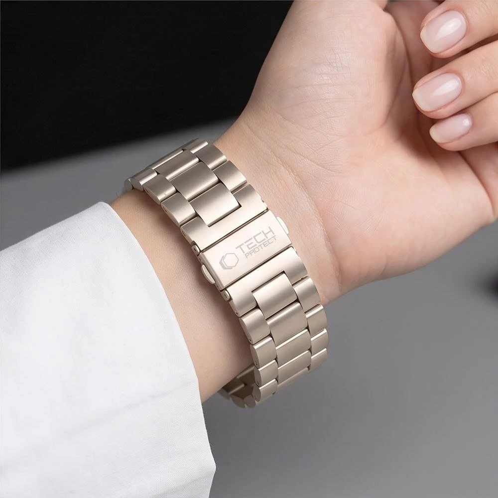 TECH-PROTECT NERŪDIJANČIO PLIENO APPLE WATCH 8 / 9 / 10 / 11 / 12 / SE / ULTRA (44 / 45 / 46 / 49 MM) ŽVAIGŽDŽIŲ SPALVOS