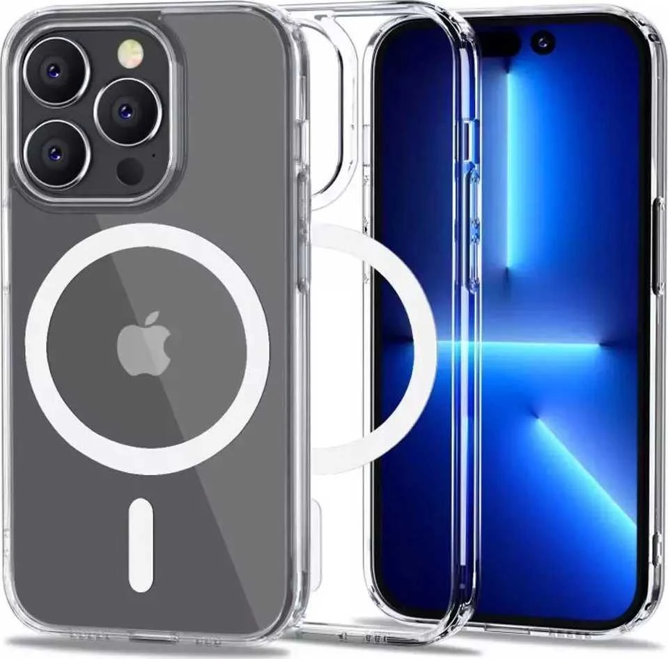 Tech-Protect FlexAir Hybrid MagSafe Apple iPhone 14 Pro – dėklas telefonui skaidrus