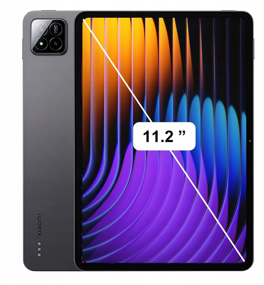 4kom.pl Dėklas i Klaviatūra touchpad do Xiaomi Pad 7 / Pad 7 PRO 11.2 uchwyt na rysik, juoda