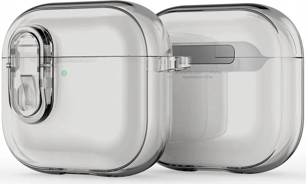 Dėklas Dux Ducis PECL Apple AirPods 4 pilkas