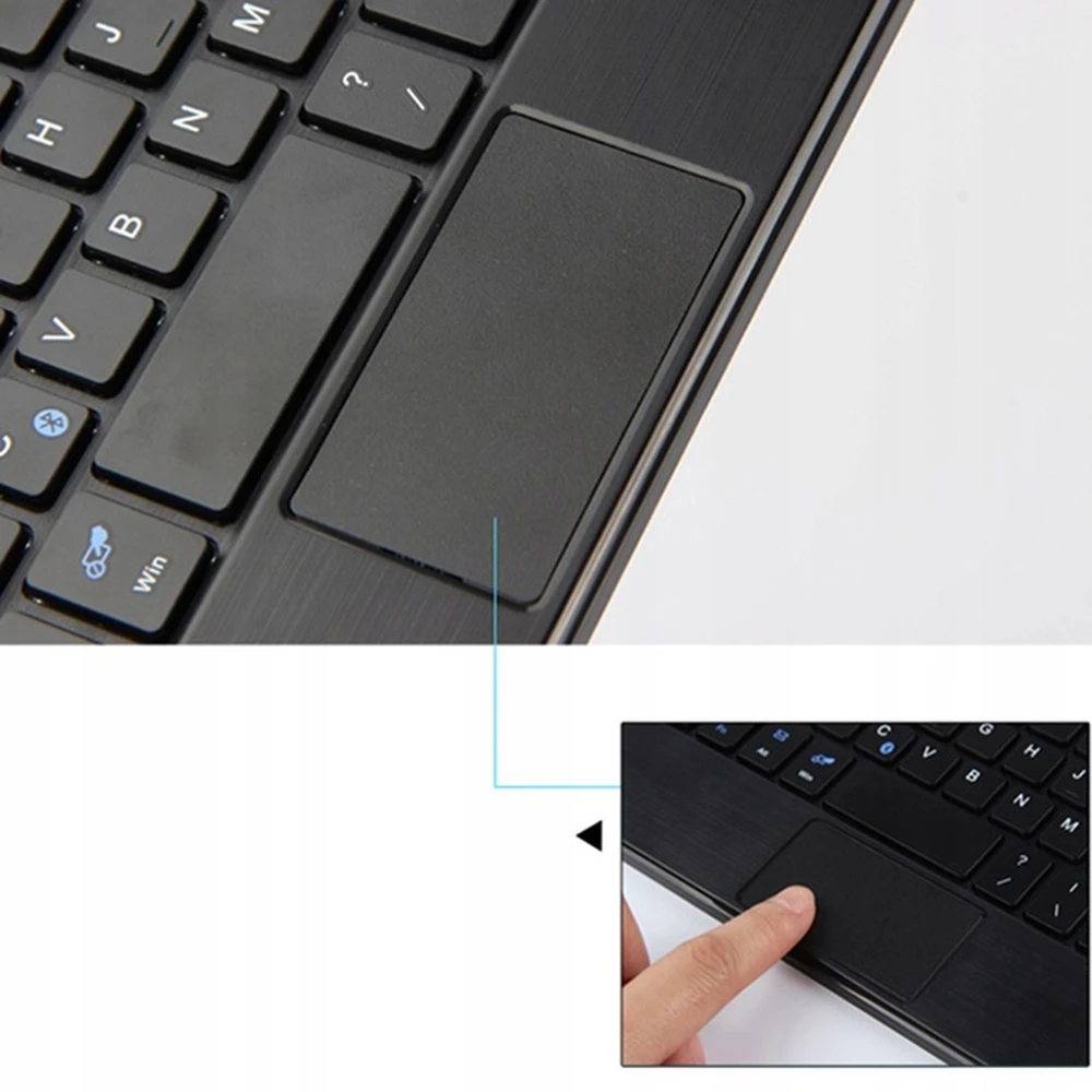 4kom.pl Dėklas su klaviatūra magnetyczną do Samsung Galaxy Tab S10 FE Plus 13.1 - Bluetooth Touchpad