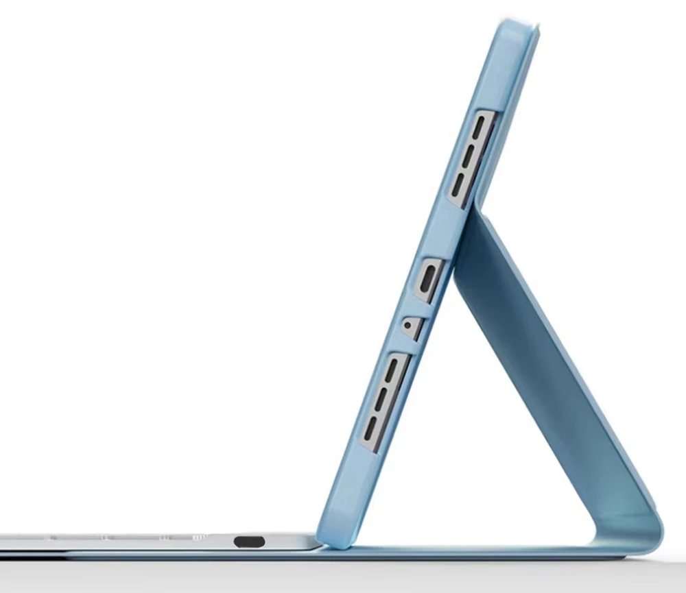 4kom.pl Dėklas su klaviatūra magnetyczną do Galaxy Tab A11+ / A9+ 10.9 Bluetooth touchpad
