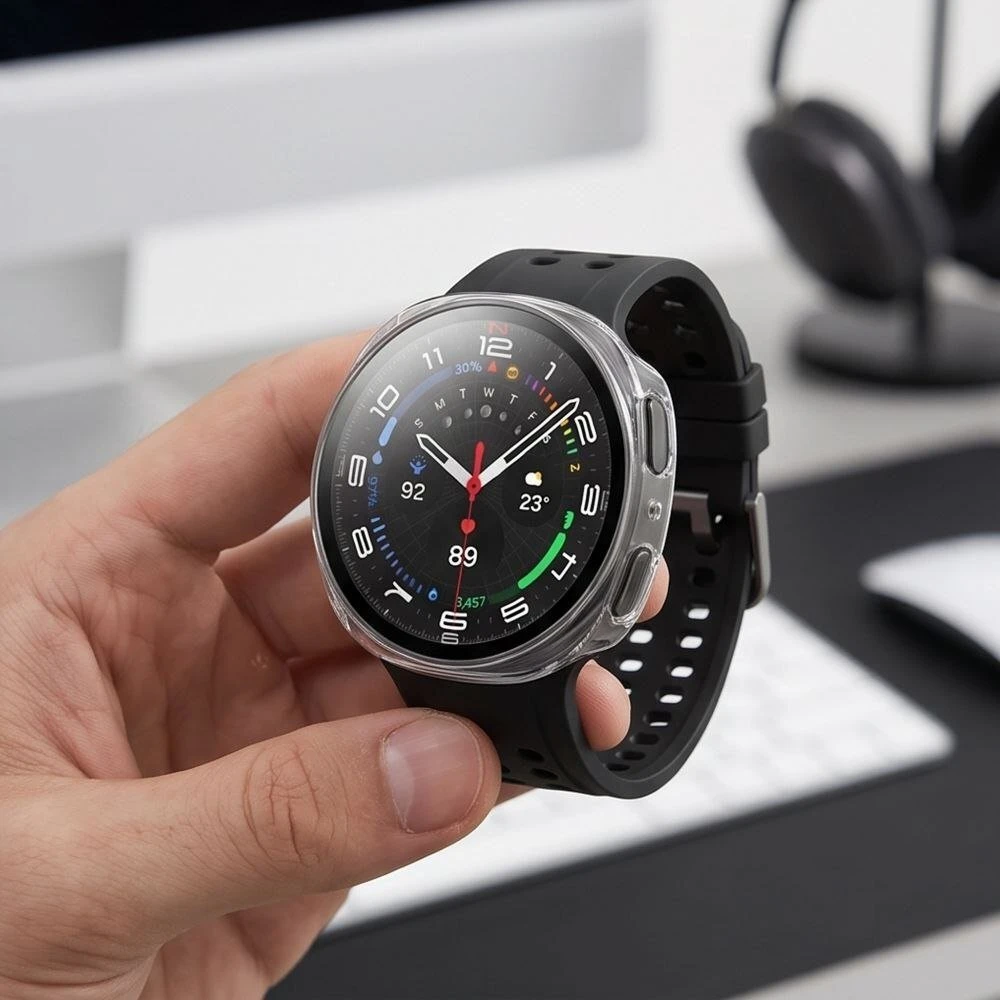 Tech-Protect DEFENSE 2-PACK SAMSUNG Samsung Galaxy WATCH 8 / 9 (44 MM) MATINIS Juoda & SKAIDRI