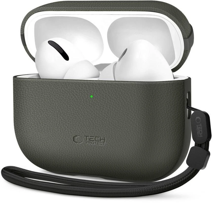 Dėklas Tech-Protect NaturalFit Case for AirPods Pro 3 - Žalias