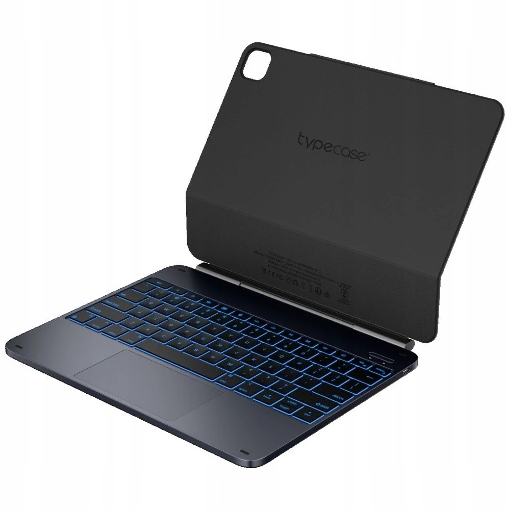 Typecase Dėklas TypeDėklas Edge su klaviatūra, skirtas iPad Pro 13″ 2024/2025, juodos spalvos