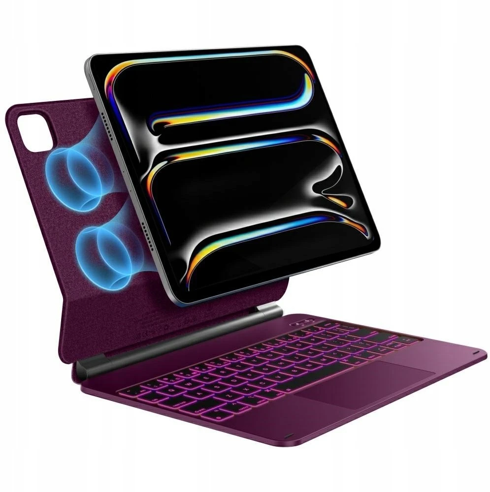 Typecase Edge do iPad Pro 11" 2024/2025 aviečių spalvos