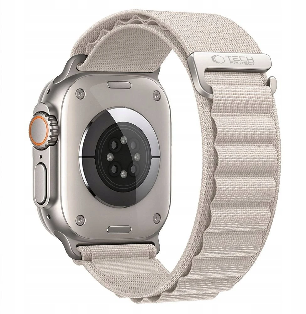 Tech-Protect NYLON PRO Watch 8 / 9 / 10 / 11 / 12 / SE / ULTRA (44 / 45 / 46 / 49 MM) STARLIGHT