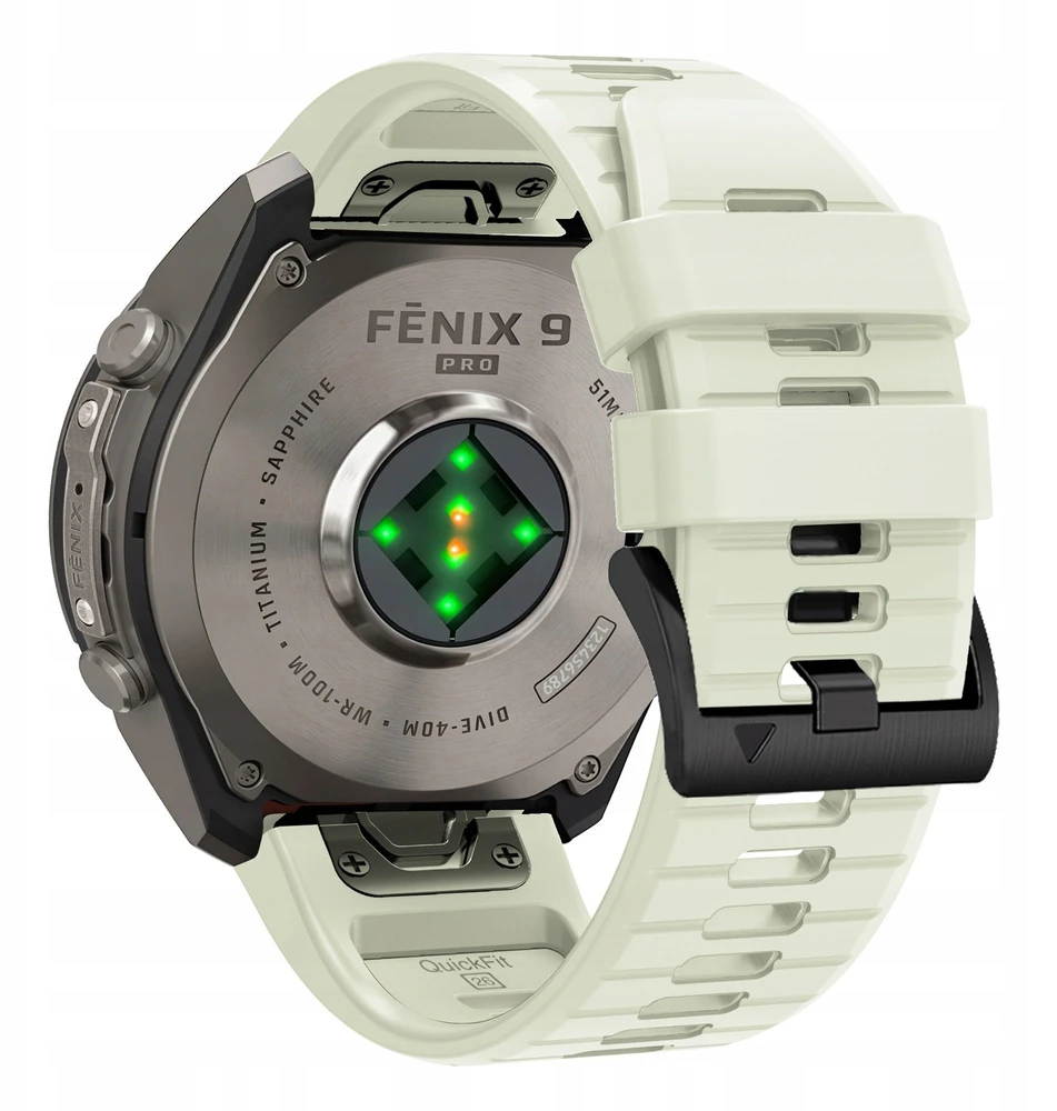 4kom.pl Dirželis Tech-Protect Silicone do Garmin Fenix 5 / 6 / 6 Pro / 7 / 8 / 8 Pro / E / 9 / 9 Pro 51 mm Stone Pilkas (THP6085)