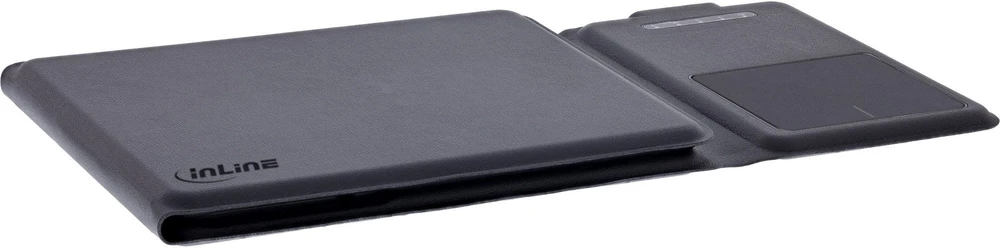 4kom.pl Klaviatūros Sulankstoma Bluetooth klaviatūra su jutikliniu skydeliu Juoda Bluetooth 5.4