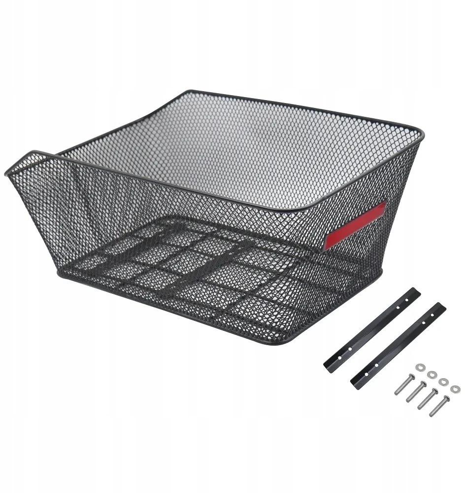 4Kom Oem Rear bicycle basket FSBKT-105 juodas