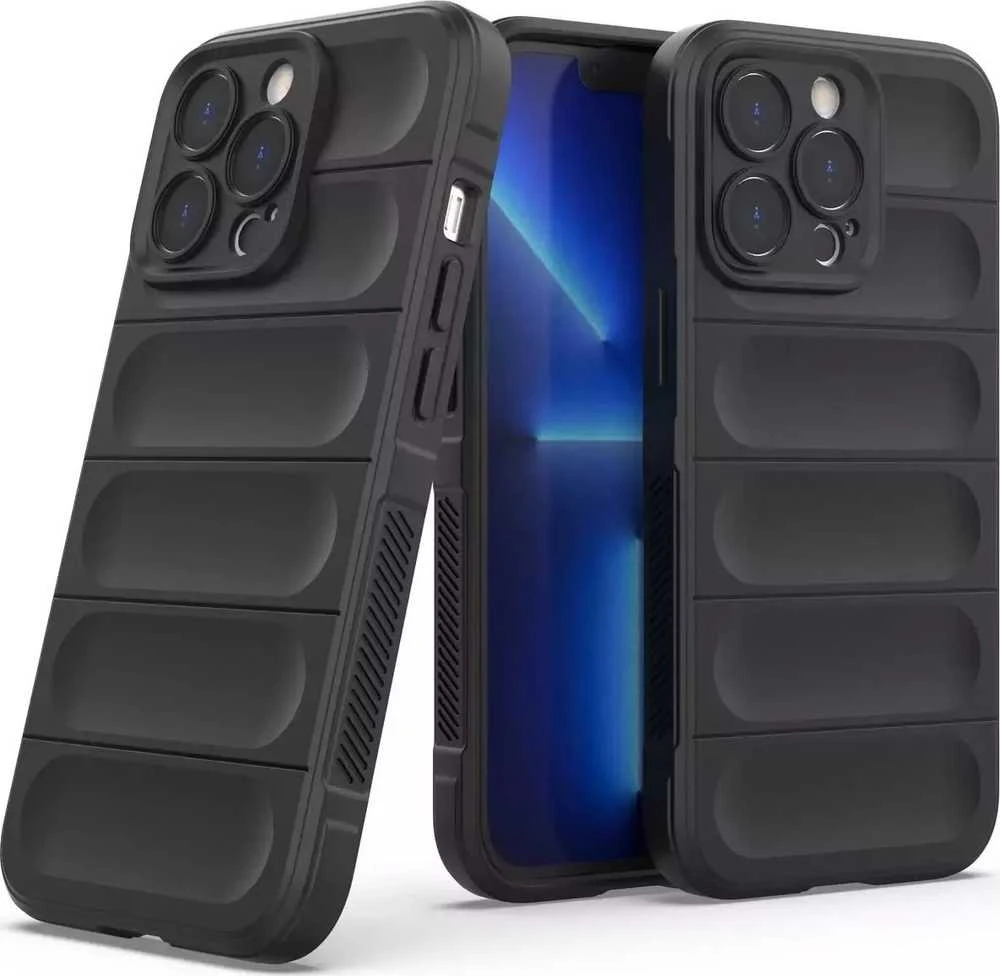 Hurtel Magic Shield dėklas skirtas iPhone 13 Pro, juodas