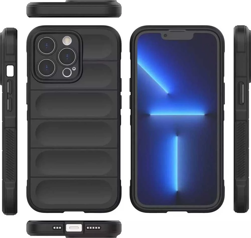 Hurtel Magic Shield dėklas skirtas iPhone 13 Pro, juodas