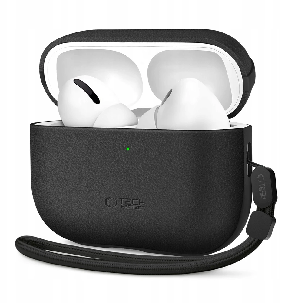 Dėklas Tech-Protect NaturalFit Case for AirPods Pro 3 - Juodas