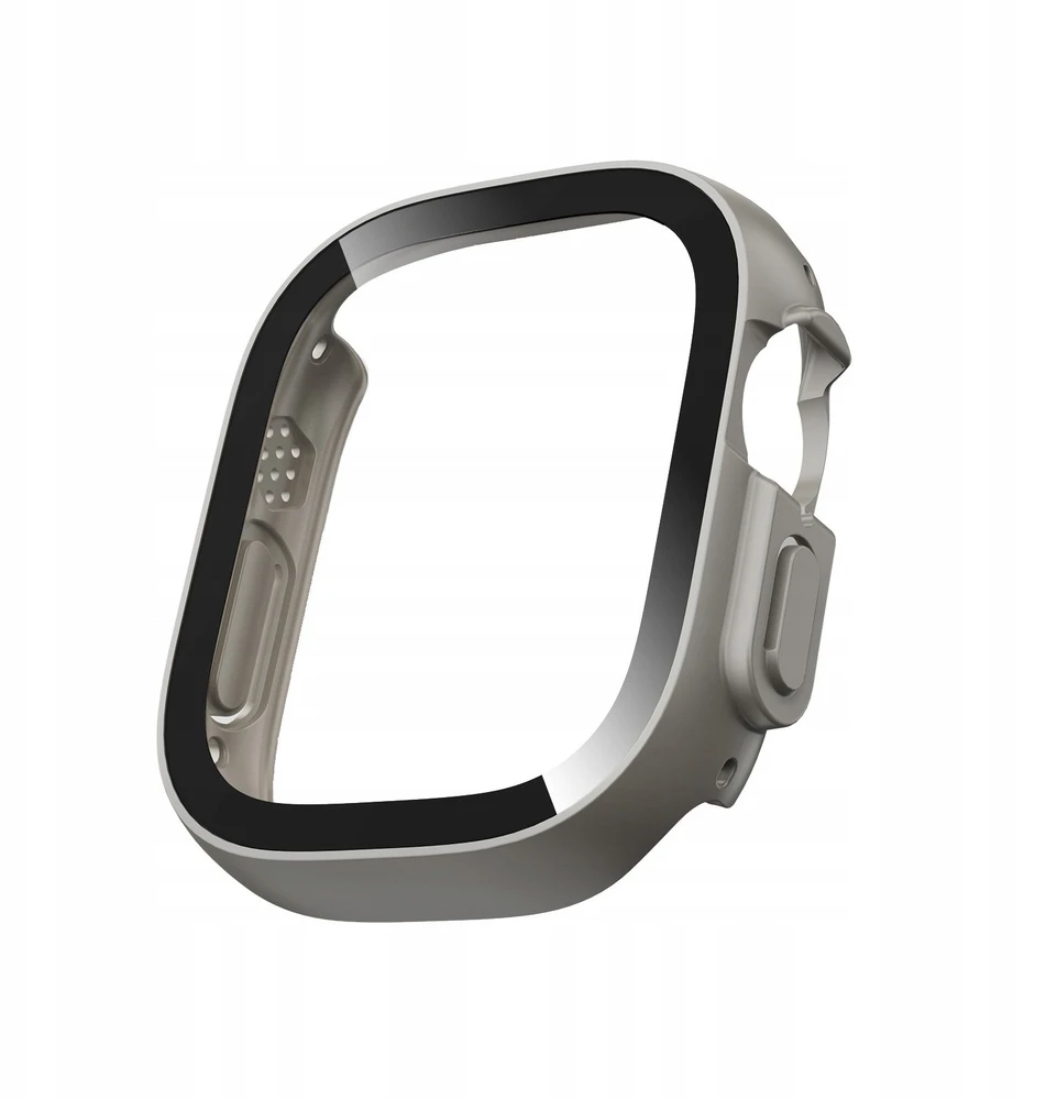 TECH-PROTECT DEFENSE 2 vnt. rinkinys APPLE WATCH ULTRA 1 / 2 / 3 / 4 (49 MM) TITANO IR SKAIDRUS