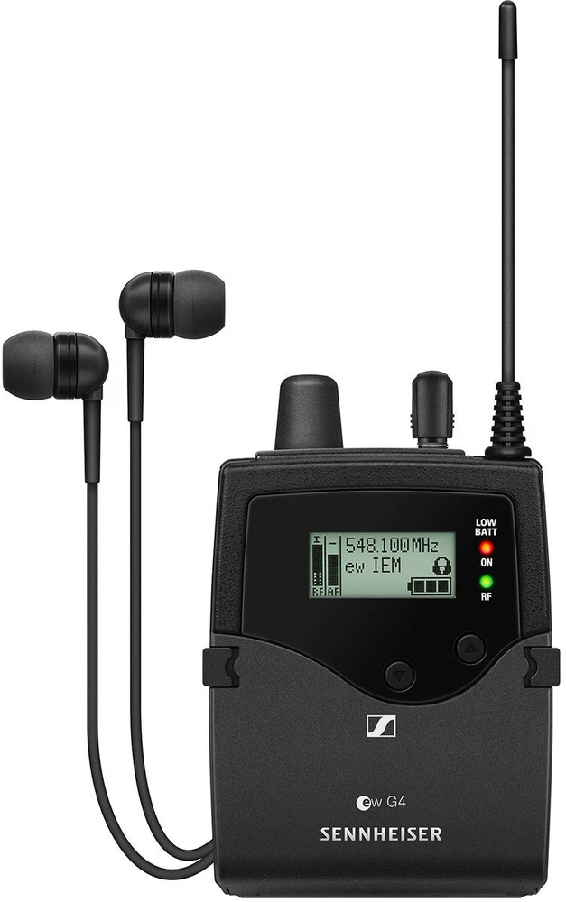 Sennheiser EK IEM G4-A - miniature stereo receiver, 516–558 MHz