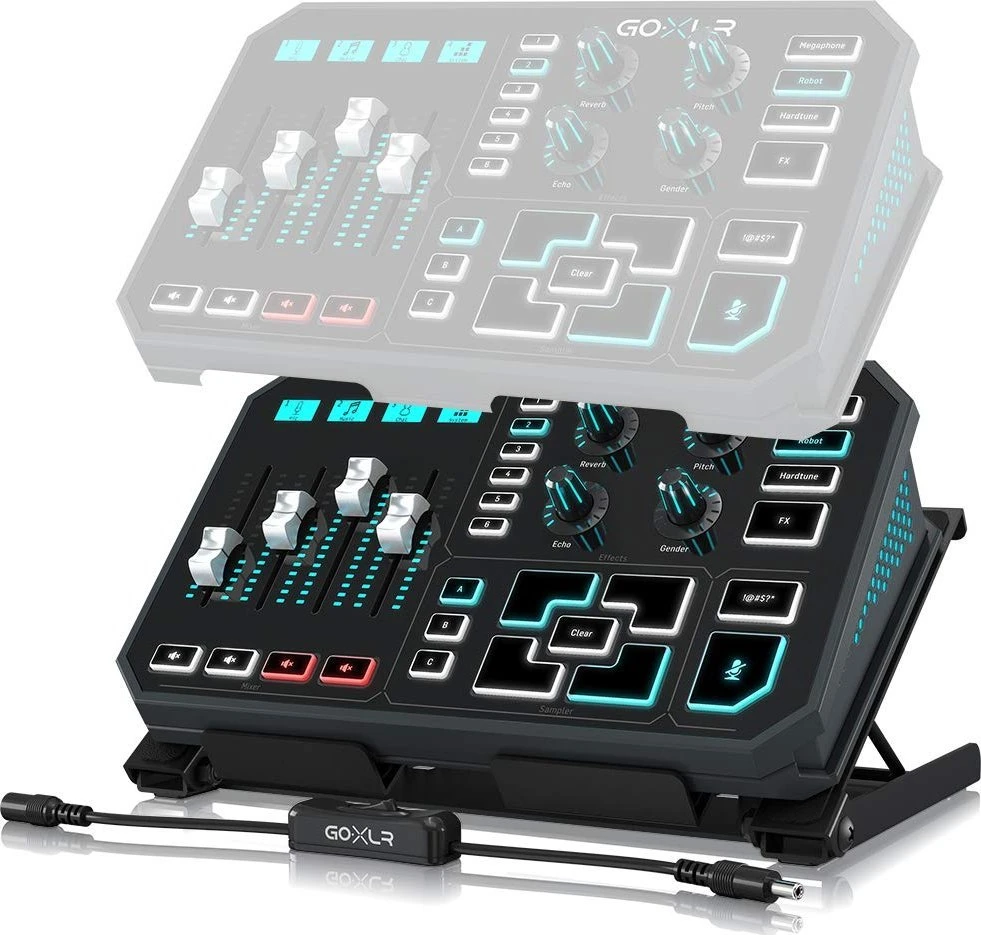 TC Helicon goXLR stalo stovas – stalo stovas, skirtas goXLR