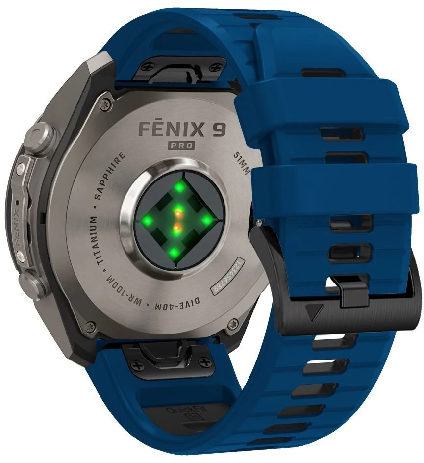 TECH-PROTECT ICONBAND PRO GARMIN FENIX 5X / 5X PLUS / 6X / 6X PRO / 7X / 8 / 8 PRO / 9 / 9 PRO (51 MM) NAVY/Juodas