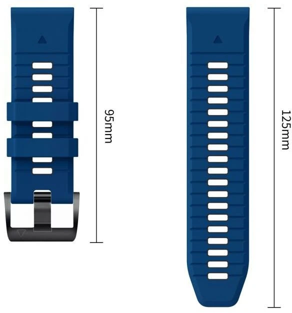 TECH-PROTECT ICONBAND PRO GARMIN FENIX 5X / 5X PLUS / 6X / 6X PRO / 7X / 8 / 8 PRO / 9 / 9 PRO (51 MM) NAVY/Juodas