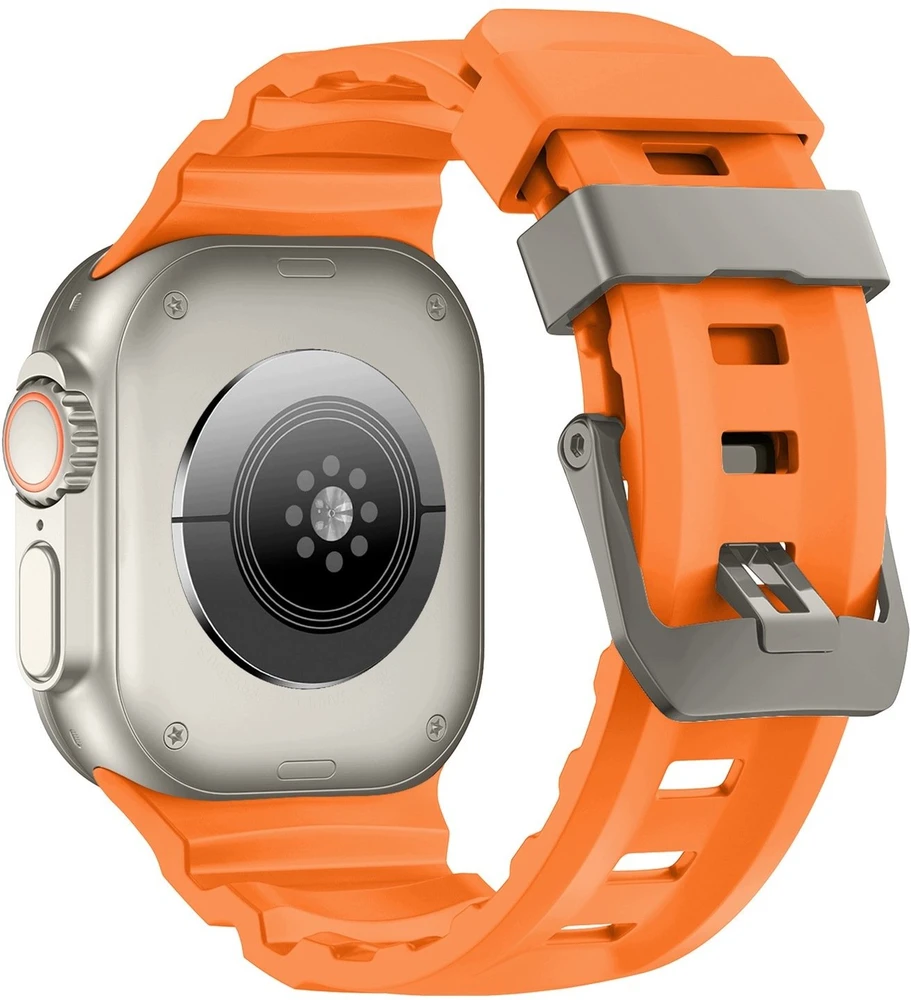 Tech-Protect MOTION WATCH 8 / 9 / 10 / 11 / 12 / SE / ULTRA (44 / 45 / 46 / 49 MM) SIGNAL Oranžinis