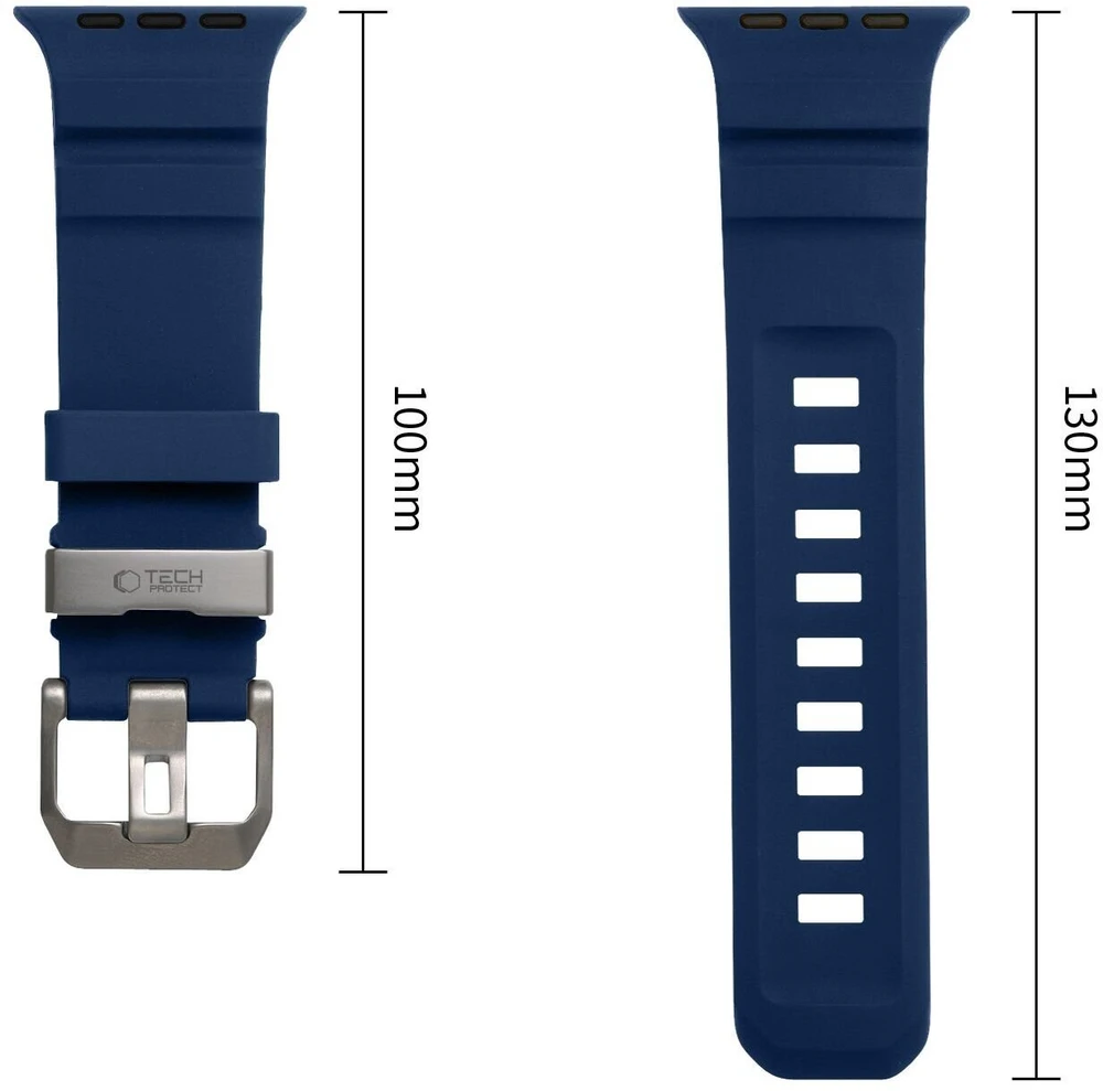 Tech-Protect MOTION WATCH 8 / 9 / 10 / 11 / 12 / SE / ULTRA (44 / 45 / 46 / 49 MM) JŪRŲ MĖLYNA