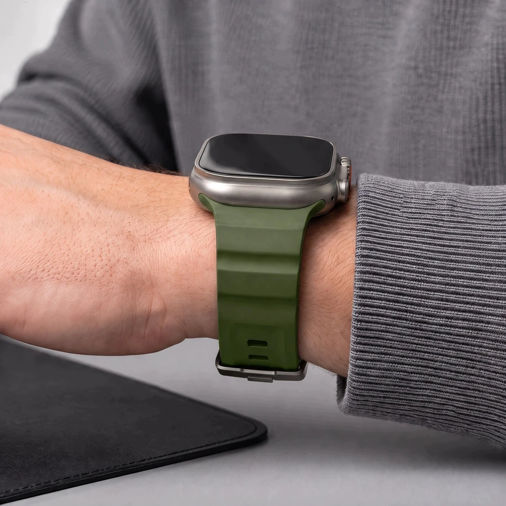 Tech-Protect MOTION WATCH 8 / 9 / 10 / 11 / 12 / SE / ULTRA (44 / 45 / 46 / 49 MM) TAKTINIS ŽALIAS