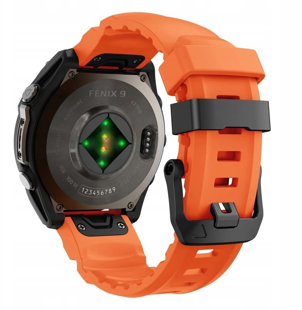TECH-PROTECT MOTION GARMIN FENIX 5 / 6 / 6 PRO / 7 / 8 / 8 PRO / E / 9 / 9 PRO (47 MM) SIGNAL Oranžinis