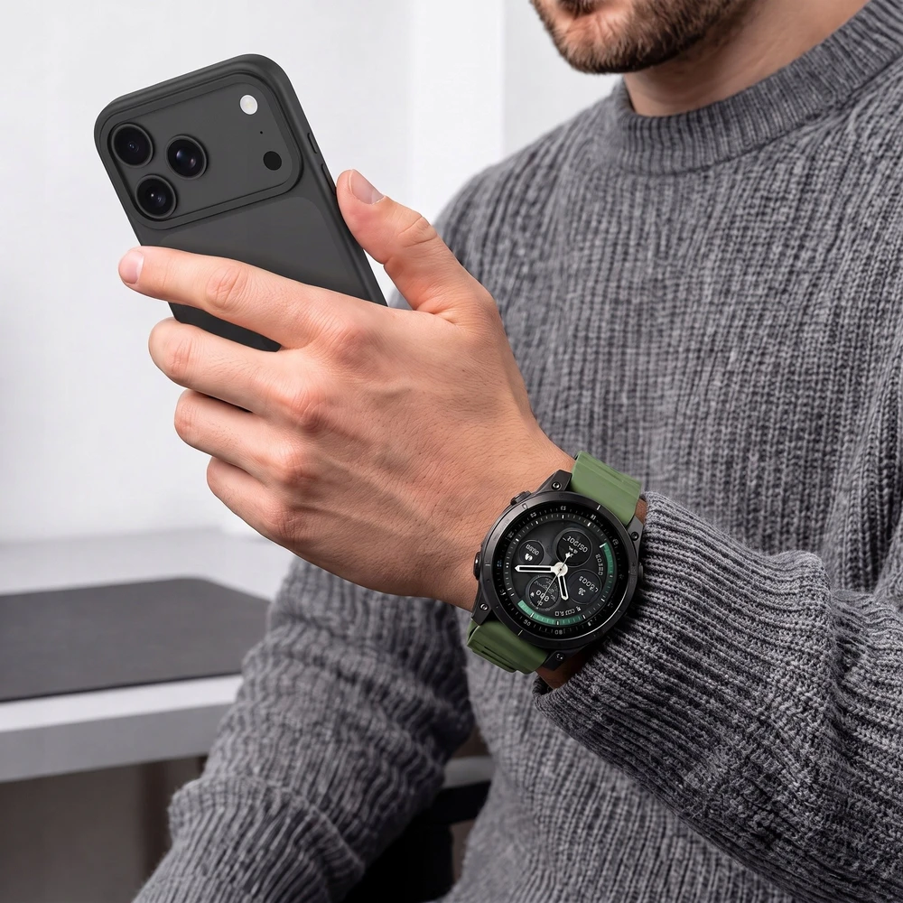 TECH-PROTECT MOTION GARMIN FENIX 5X / 5X PLUS / 6X / 6X PRO / 7X / 8 / 8 PRO / 9 / 9 PRO (51 MM) KARIŠKA ŽALIA