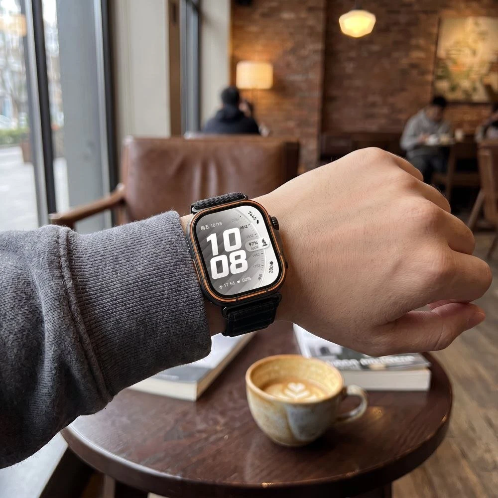 „Tech-Protect“ nailoninis dėklas, skirtas „HUAWEI WATCH FIT 3 / 4 / 4 PRO / 5 / 5 PRO“, juodas
