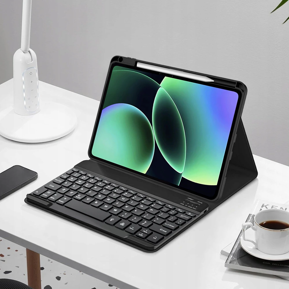 Tech-Protect SC PEN + Keyboard Xiaomi Pad 7 / 7 Pro / 8 / 8 Pro 11.2 juodos spalvos