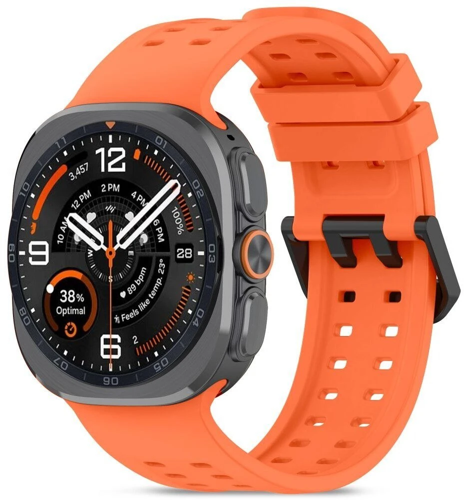 TECH-PROTECT SILICONE AIR SAMSUNG GALAXY WATCH ULTRA 1 / 2 2024-2026 (47 MM) TANGARINE Oranžinis