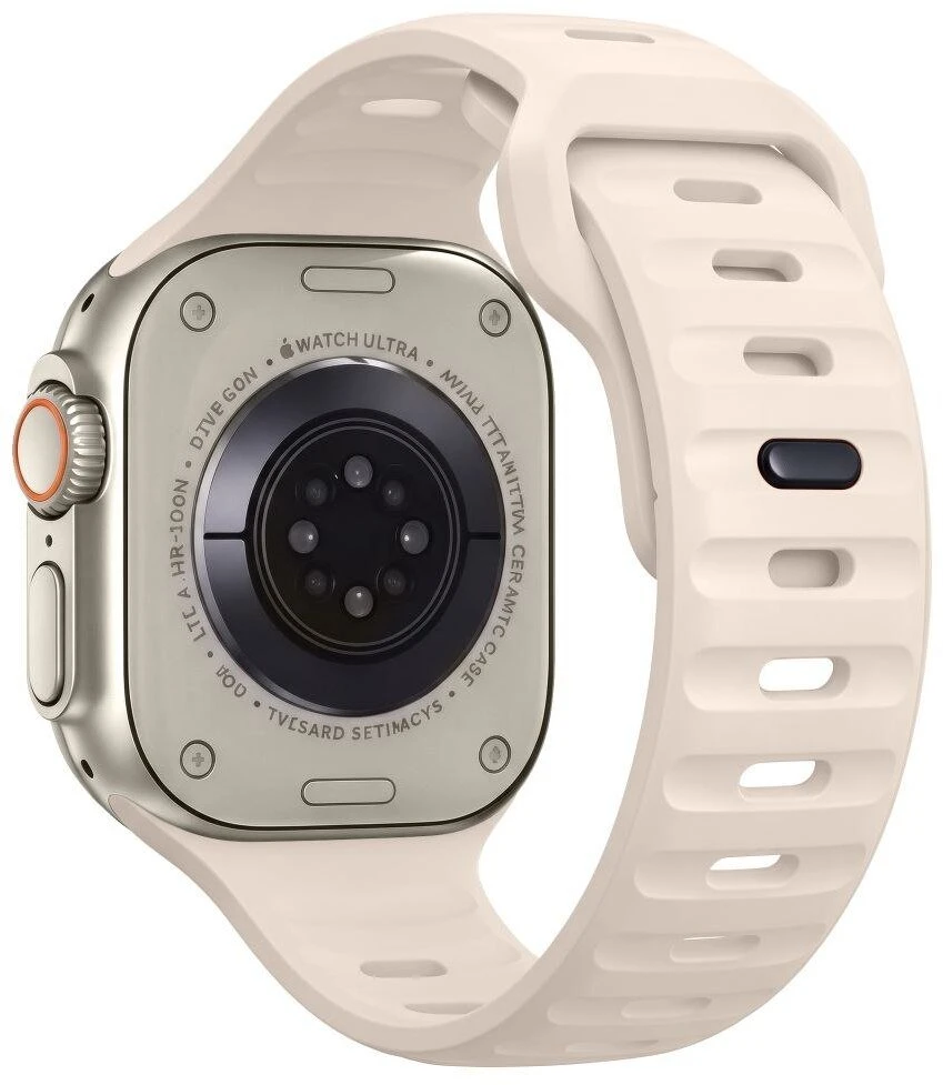 Tech-Protect SILICONE LINE laikrodis 8 / 9 / 10 / 11 / 12 / SE / ULTRA (44 / 45 / 46 / 49 MM) akmuo