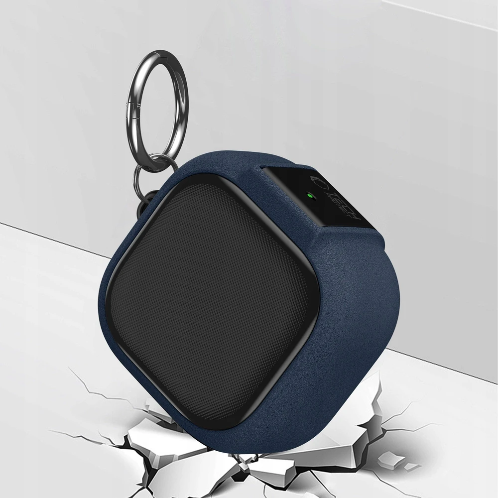 Dėklas „Tech-Protect Slim Hook“ ausinės „Samsung Galaxy Buds 4 / 4 Pro Fluffy“ Mėlyna