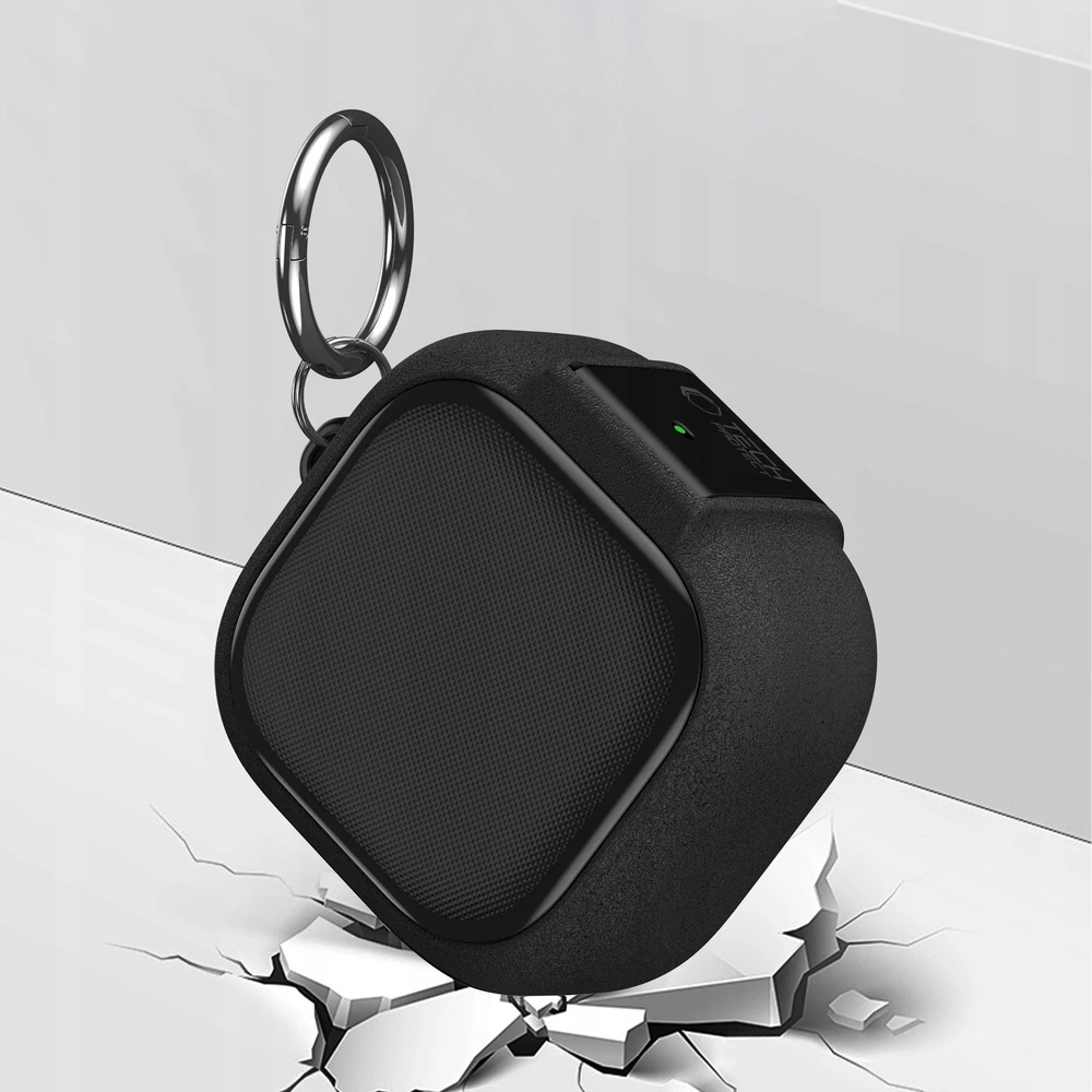 Dėklas Tech-Protect Slim Hook Samsung Galaxy Buds 4 / 4 Pro juodos spalvos