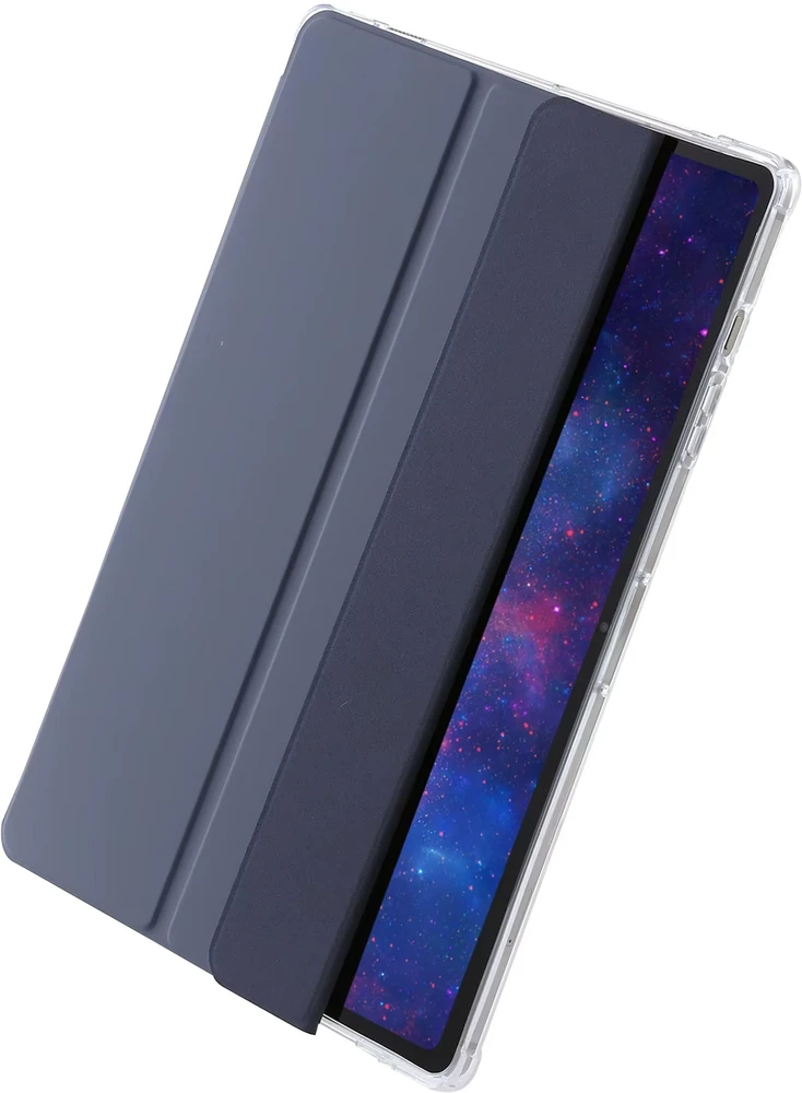 Planšetinio kompiuterio dėklas Strado-Tech TriFold, skirtas Samsung Galaxy Tab A11+ Plus 10.9 2025 / A9+ Plus 11 2023 – su stovu ir vieta rašikliui