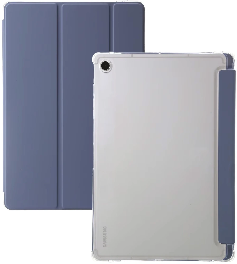 Planšetinio kompiuterio dėklas Strado-Tech TriFold, skirtas Samsung Galaxy Tab A11+ Plus 10.9 2025 / A9+ Plus 11 2023 – su stovu ir vieta rašikliui