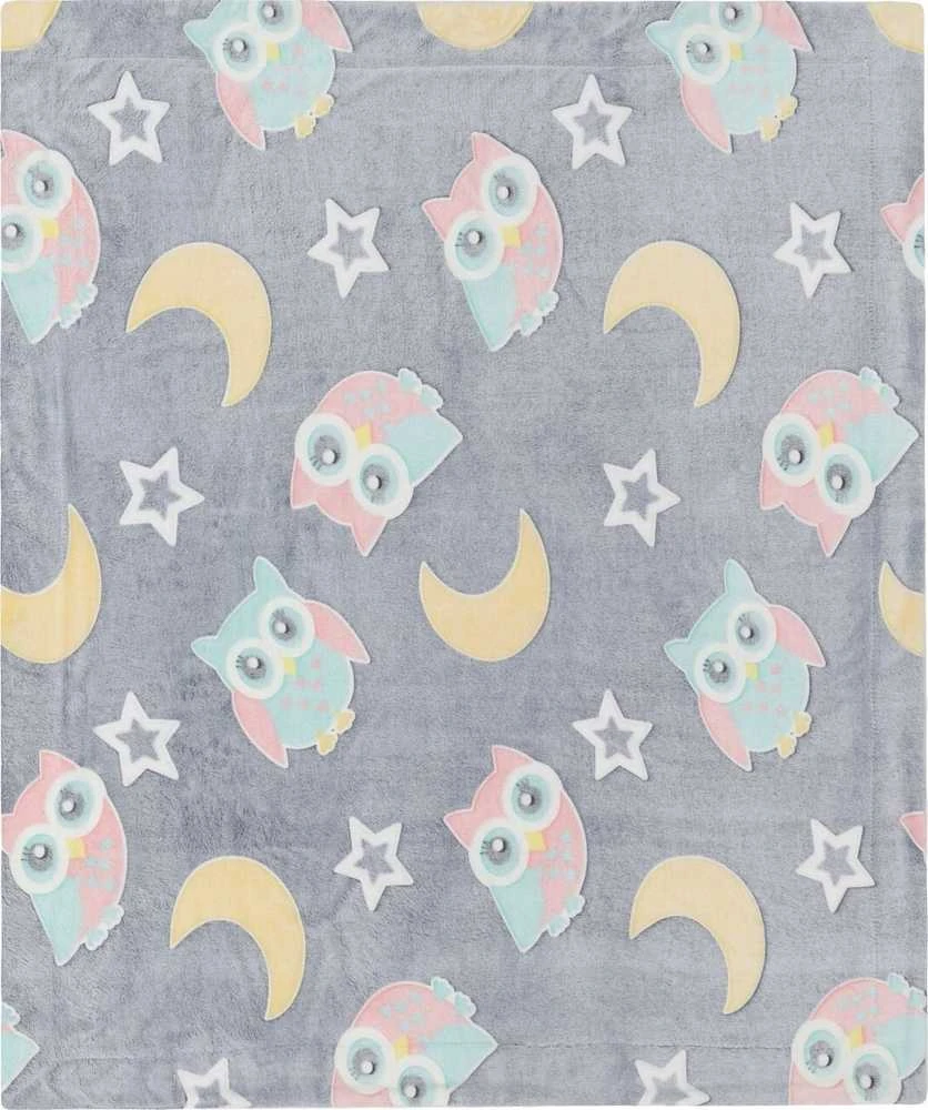 4Living Metimas Glow Owl švytėjimas tamsoje 125x150cm