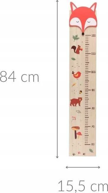 4Living Sieninė matavimo juosta FOXY aukščio matavimui, iki 120 cm