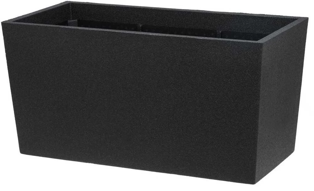 4Living Termo vazonas Patio 76 cm juodas