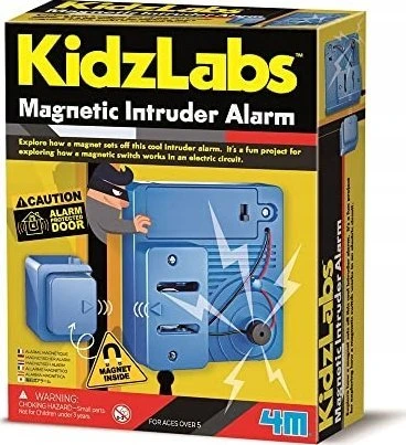 4M KidzLabs Rinkinys „Magnetinė signalizacija“