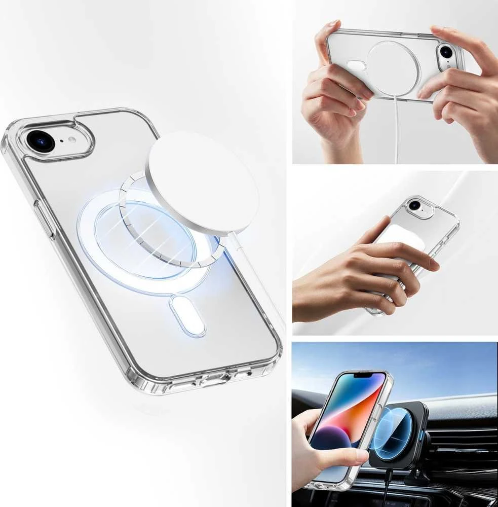 Dėklas „4smarts 3in1 Premium“ pradedančiųjų rinkinys, skirtas „Apple iPhone 16e“