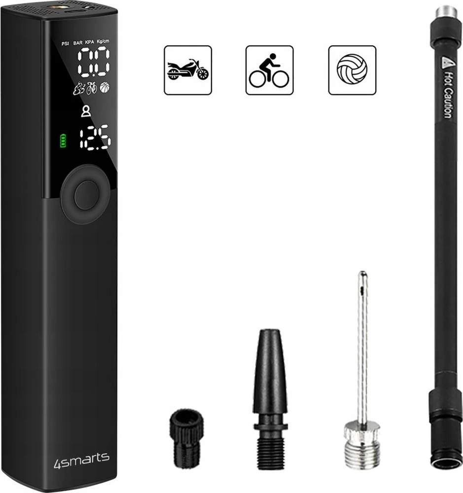 4smarts 4smarts Elektrische Mini-Luftpumpe VoltPump, universal