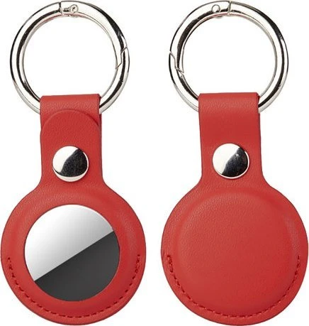 Dėklas 4Smarts Leatherette Case Set for AirTags 5 pices (yellow, žalias, ruda, red, mėlynas)