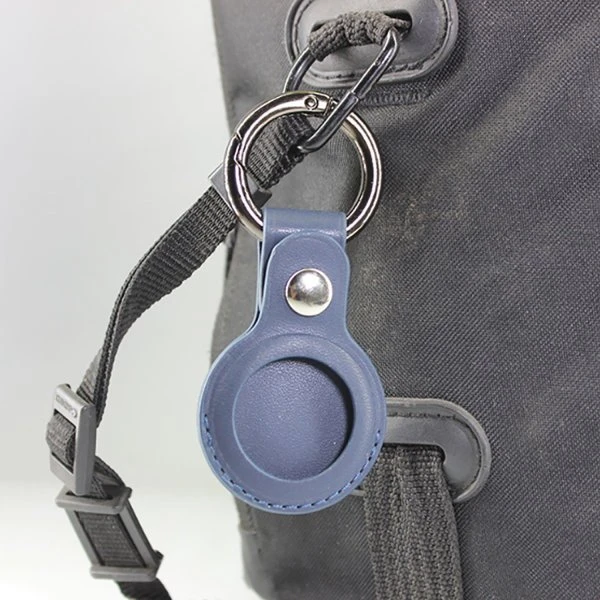 Dėklas 4Smarts Leatherette Case Set for AirTags 5 pices (yellow, žalias, ruda, red, mėlynas)
