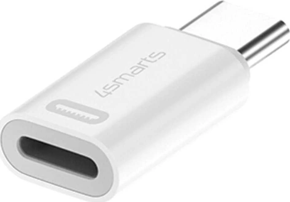 4smarts „Lightning“ į USB-C PD 27 W adapterių rinkinys, 2 vnt., be OTG ir audio funkcijos