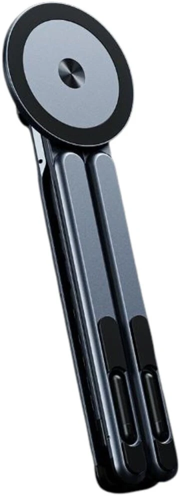 „4smarts“ nešiojamojo kompiuterio / planšetinio kompiuterio / išmaniojo telefono stovas, suderinamas su „MagSafe“, pilkos spalvos