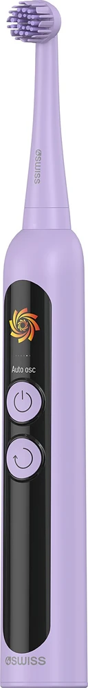 4Swiss ST216 Electrosonic Care+ levandų skonio dantų šepetėlis