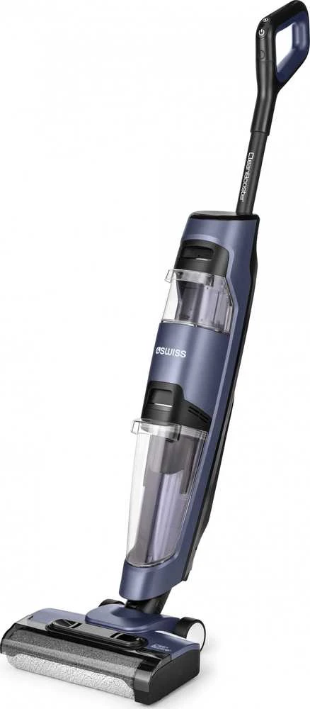 4Swiss VC024 CleanBooster Juodas vertikaliai veikiantis dulkių siurblys